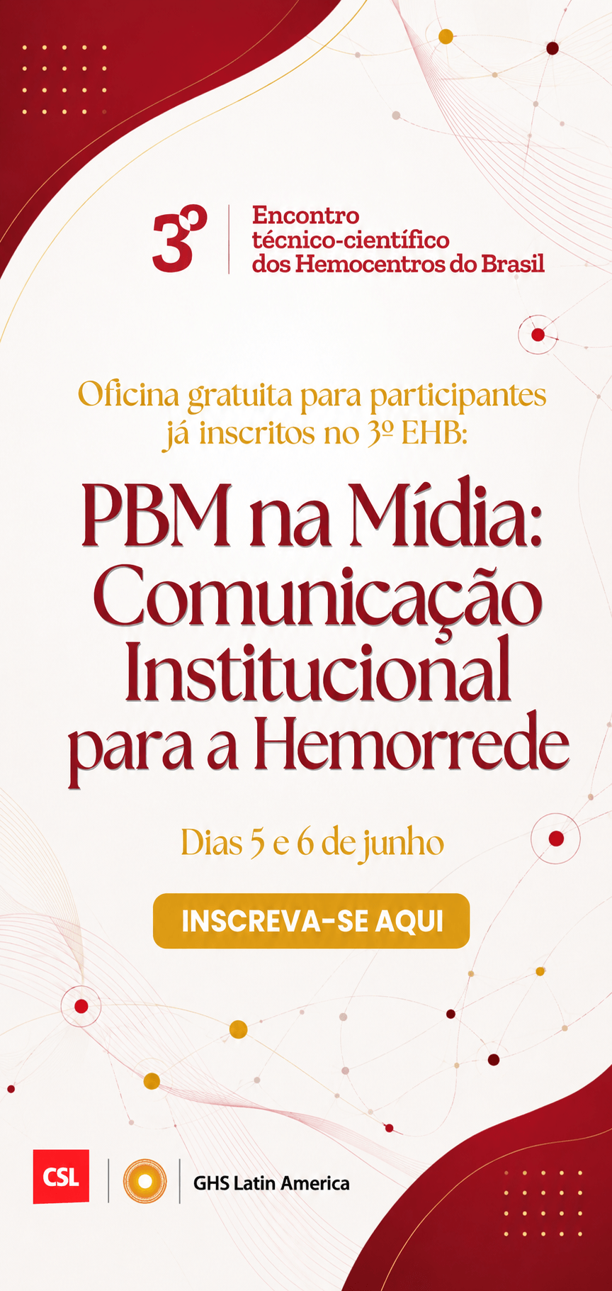 inscrições abertas, clique para se inscrever